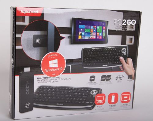 Hipstreet PCOSKM-32GB PC2GO w/ Keyboard+Mouse - MS Windows 10 OS Quad Core 2GB