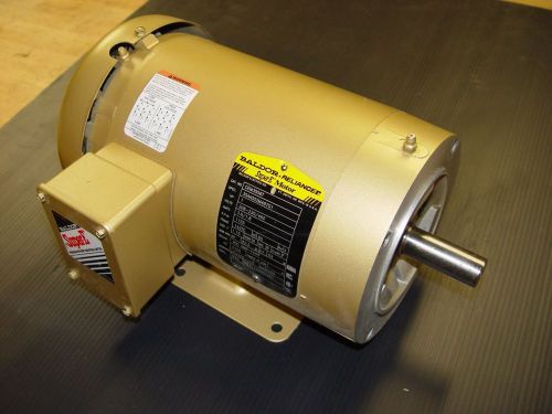 Electric motor, 1 hp, 208-230/460 volt 3ph cem3556t for sale