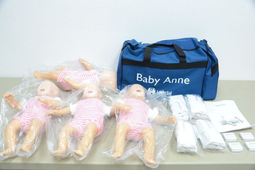 Laerdal Baby Anne Four Pack Manikin AMT CPR ACLS EMT Medical