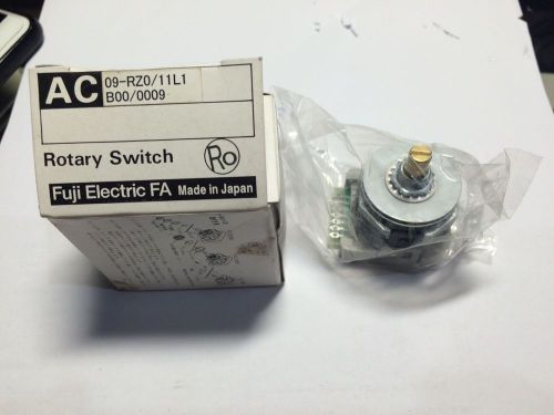 Fuji rotary switch AC09-RZ0/11L1 B00/0009 Lot of 10