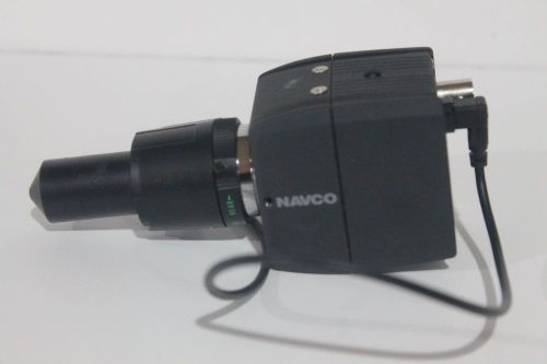 Navco 4800 ccd color high resolution cctv security camera w/ low profile lens for sale