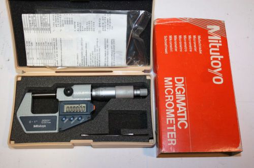 Mitutoyo 293-721-30 micrometer  0 - 1 in (0 - 25.4 mm); spc output for sale