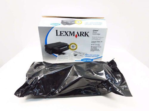 NEW LEXMARK 140109X GENUINE LINEA BLACK PRINT CARTRIDGE D524634