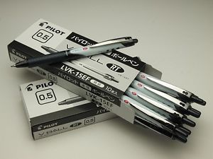 Pilot V Ball 5 RT Rollerball Retractable Extra Fine 0.5mm Tip Black / 20 pens