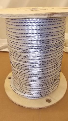 1/4&#034; x 1500&#039;  400# tensile polyester detectable pull tape, mule tape, webbing
