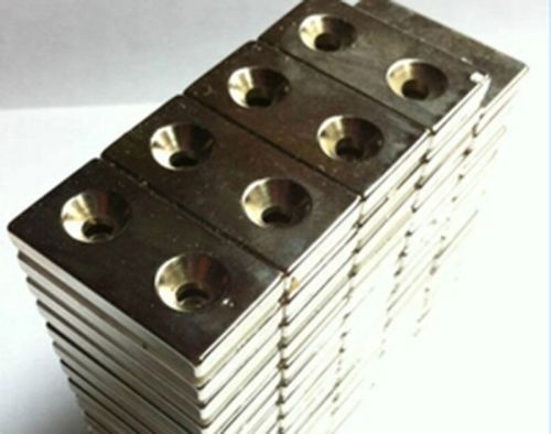 2pcs N35 40mm*20mm*5mm Cuboid Super Strong Neodymium Rare Earth Magnets #A250c
