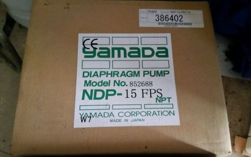 Yamada Diaphragm Pump  model# 852688