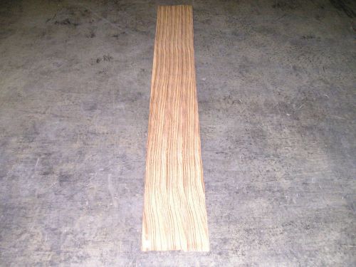Zebrawood Wood Veneer. 4 x 93, 13 Sheets.