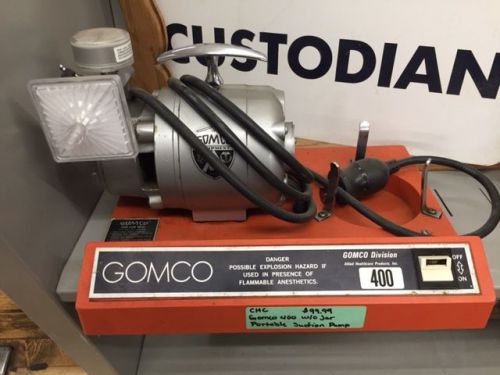 Gomco 400 Dental Medical Aspirator Vacuum Suction Pump