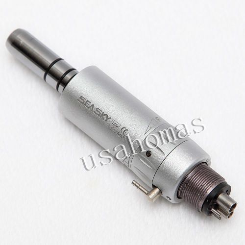 New Air Motor E-Type fit Dental Low Speed Straight Contra Angle Handpiece Seasky