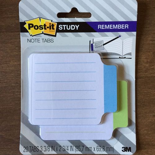 Lot of 14 POST-IT Study Note Tabs NEW by 3M
