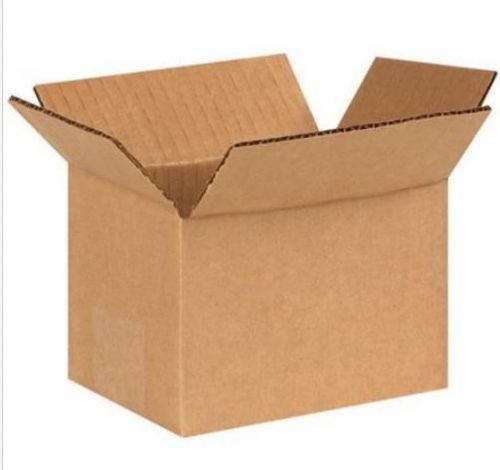 25 pcs- 6x6x4 Corrugated Cardboard Packing Mailing Moving Shipping Boxes