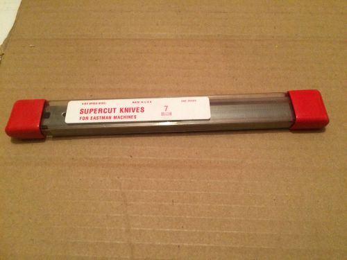 EASTMAN Supercut Knives Blades,12 PK 7 inch High Speed Steel, Made In USA, NEW