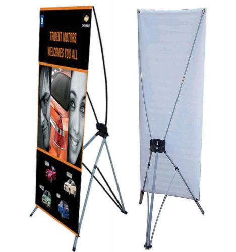 X Banner Stand 24&#034; x 63&#034; Bag Trade Show Display Advertising sign Exhibition zz