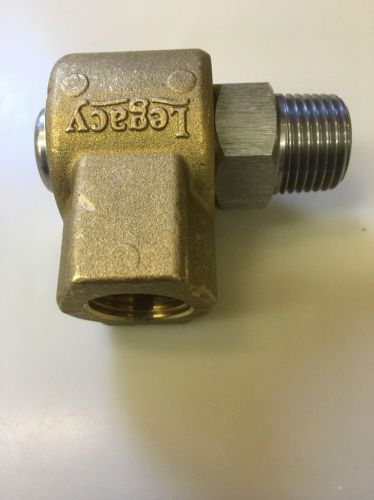 90° hose reel swivel brass 1/2 female outlet x 1/2 male inlet, 3000 psi for sale