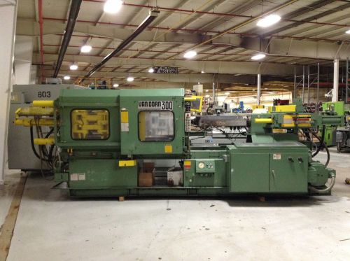 Van dorn 300 ton injection molding machine 300-rs-30f used #73635 for sale