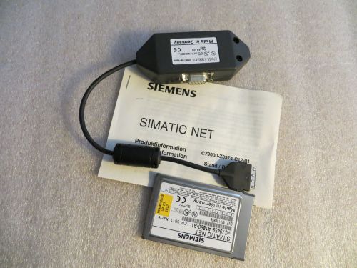 SIEMENS SIMATIC NET PCMCIA CP5511 C79459-A1890-A1 W/HW-Adapter, Nice Used Tested