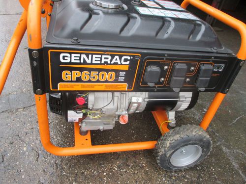 Generac gp6500  110/220  generator  mint for sale