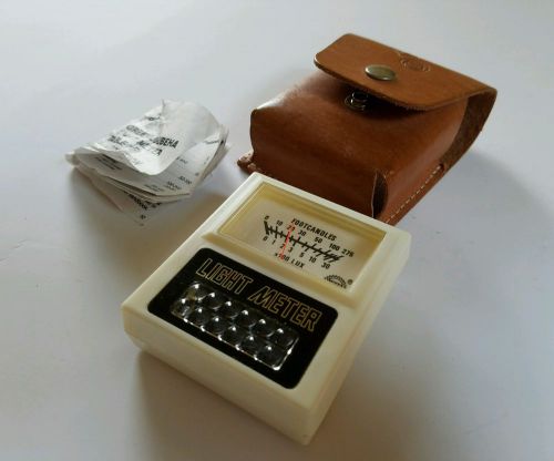 Greenlee Beha Light Meter vintage w manual and case