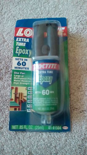 Loctite Epoxy  Extra Time .85 FL. OZ. #1405603  NEW in package