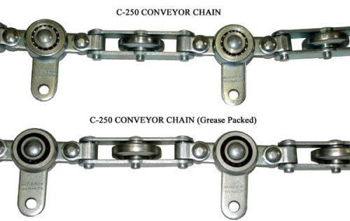Bridgeveyor Stainless Steel Conveyors &amp; C- 250 TM  Overhead Conveyor Chain