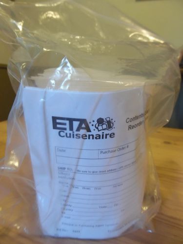 Eta cuisenaire set of 5 plastic beakers school science lab 50 - 1000ml brand new for sale
