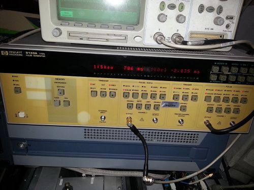 Keysight Agilent HP 8133A Pulse Generator, Channel 2(Option 002), Tested