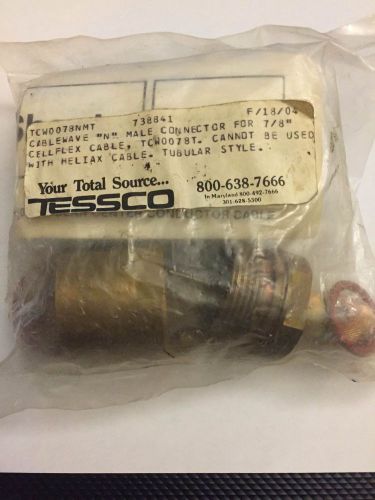 CABLEWAVE PN: 738841 N-MALE 7/8&#034; CONNECTOR - BRAND NEW IN BAG