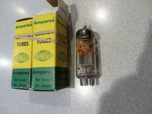 AMPEREX ELECTRON TUBES  VINTAGE 2 IN ORIGINAL BOXES #7699