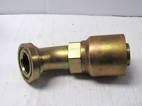 Parker 45° swivel elbow fitting 16f71-24-24 16f712424 3/4&#039;&#039;id hose 3/4&#039;&#039; flange for sale