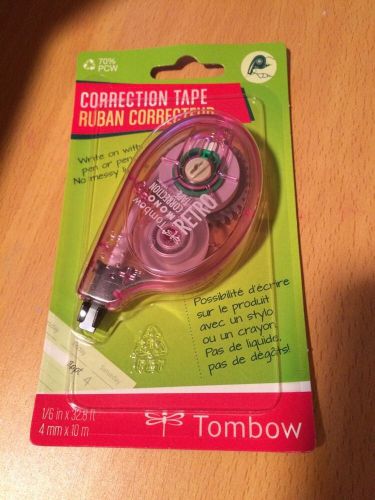 Tombow Correction Tape. 6 Packages of 1/6&#034; X 32.8&#039;. New. Unopened, Unused.