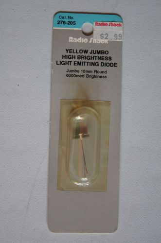 RadioShack Archer Yellow Jumbo High Brightness Light Emitting Diode 276-205