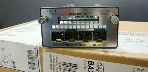 New Original CISCO C3KX-NM-10G Network Module for 3560X or 3750x