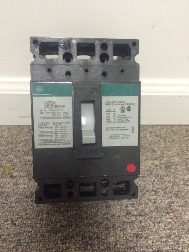 GE THED136100 3P-100AMP-600VAC