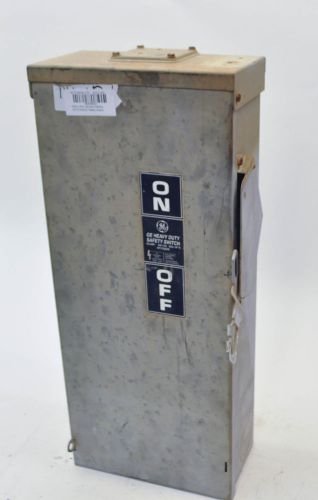 GE General Electric NP1578000E Safety Switch 100A 600V