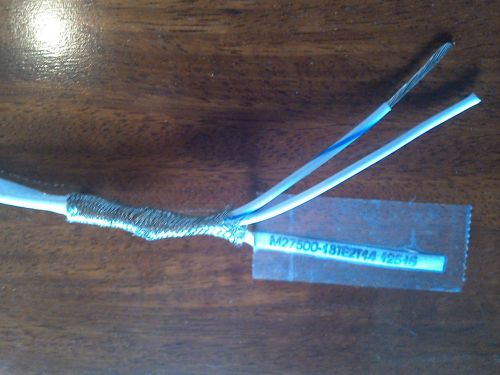 Shielded 18AWG Twisted Pair Wire M27500-18TE214 100 Feet