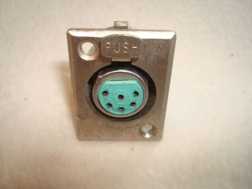 Switchcraft D6F Female Audio Connector