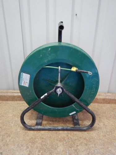 Greenlee 542-200 Fiberglass Fish Tape W/ Case 3/16&#034; x 165&#039; Cable Puller Electric