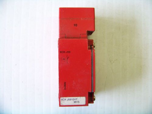 Telemecanique #XCK-J5910H7 Interlock Safety Switch Used 2/4/10
