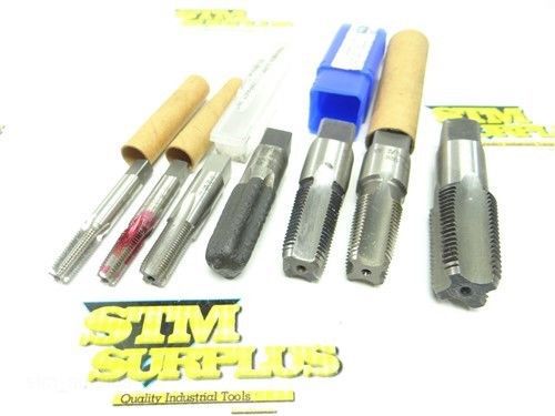 Lot of 7 hss pipe taps 1/16&#034; -27 np to 1/2&#034; -14 npt vermont regal wells for sale