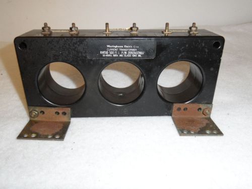 Westinghouse Electric Corp. Current Transformer P/N 20292A37H07  600V