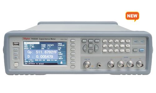 TH2638A Precision Capacitance Meter Frequency 100Hz-100kHz 4.3-inch TFT LCD