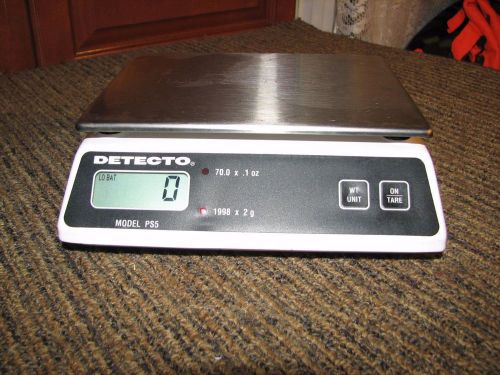 Cardinal Detecto PS5 2kg LCD Portion Control Scale