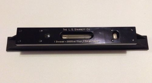 L.S. Starrett Co. 15&#034; master precision level