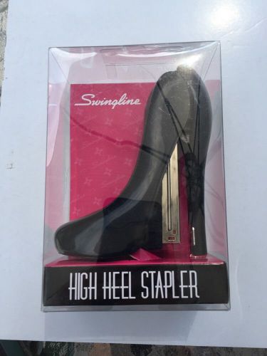 Swingline Black High Heel Stapler 20 Sheet Capacity 70971 Stylish Desk Accessory