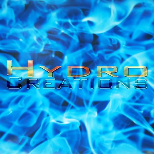 5 sq meters - hydrographic film hydro dipping water transfer film blue flames for sale