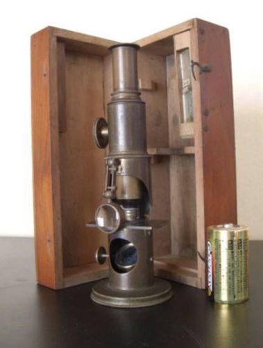 MEIJI  microscope objective antiques rare