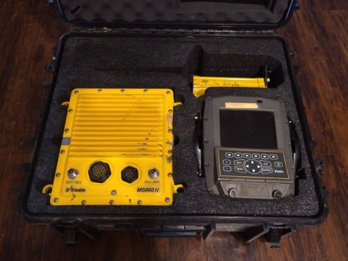 Trimble Site Vision GPS System Components Including SV170 Control Box, MS860 II