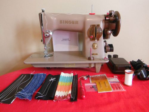 Singer 191 industrial strength heavy duty sewing machine leather for sale