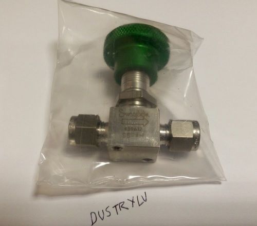 Swagelok ss-4h bellows-sealed valve 1/4&#034; new for sale